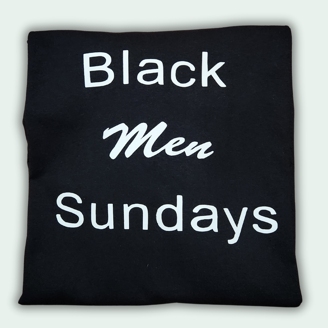 Black Men Sundays Glow In Dark Tshirt